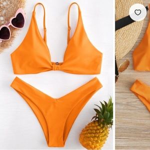 Orange Bikini Set